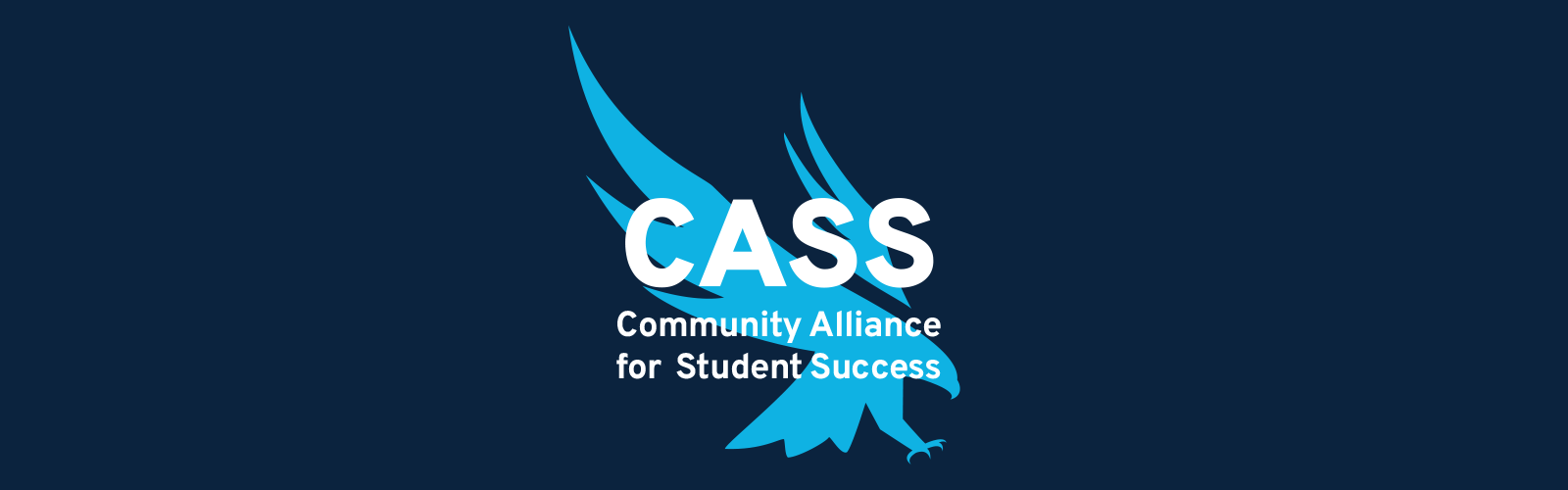 Community Alliance for Student Success logo with Osprey in the background