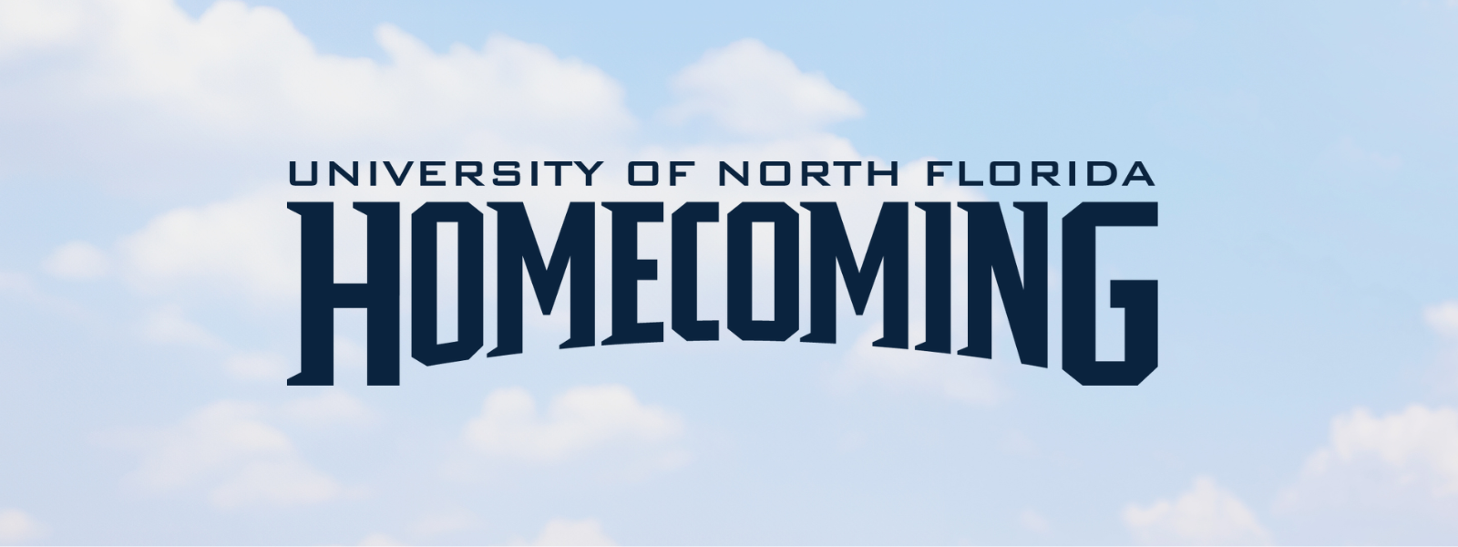 University of North Florida Homecoming on cloud
