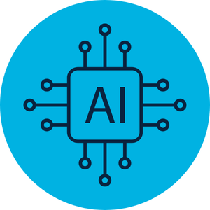 ai technology chip icon