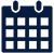blue calendar icon