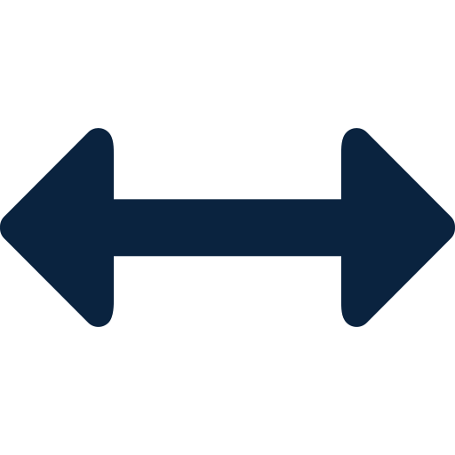 double horizontal arrow