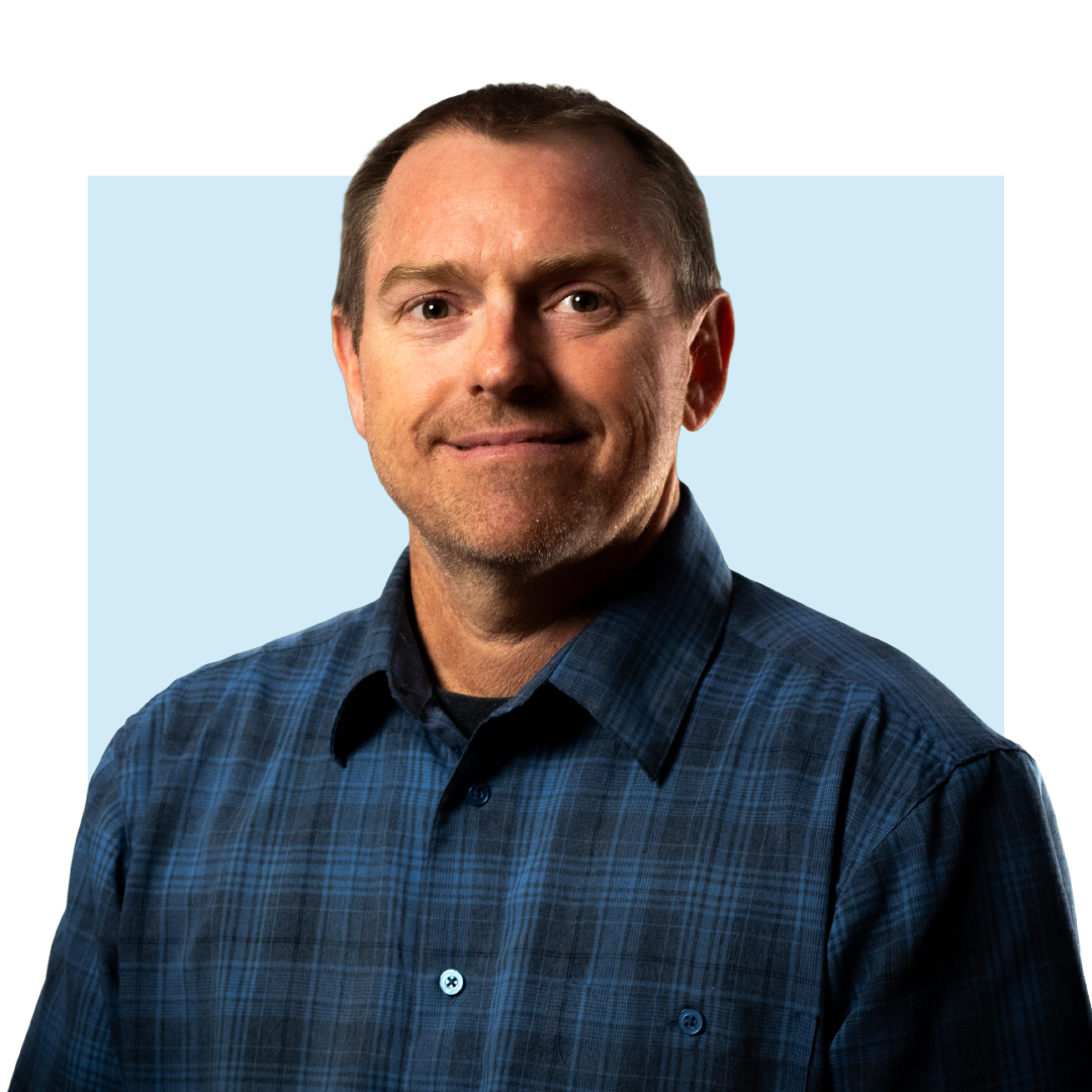 Kevin hulen on light cyan