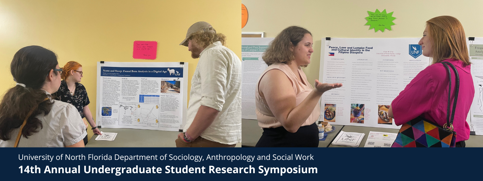 UNF's Department of Sociology, Anthropology and Social Work's 14th Annual Undergraduate Student Research Symposium