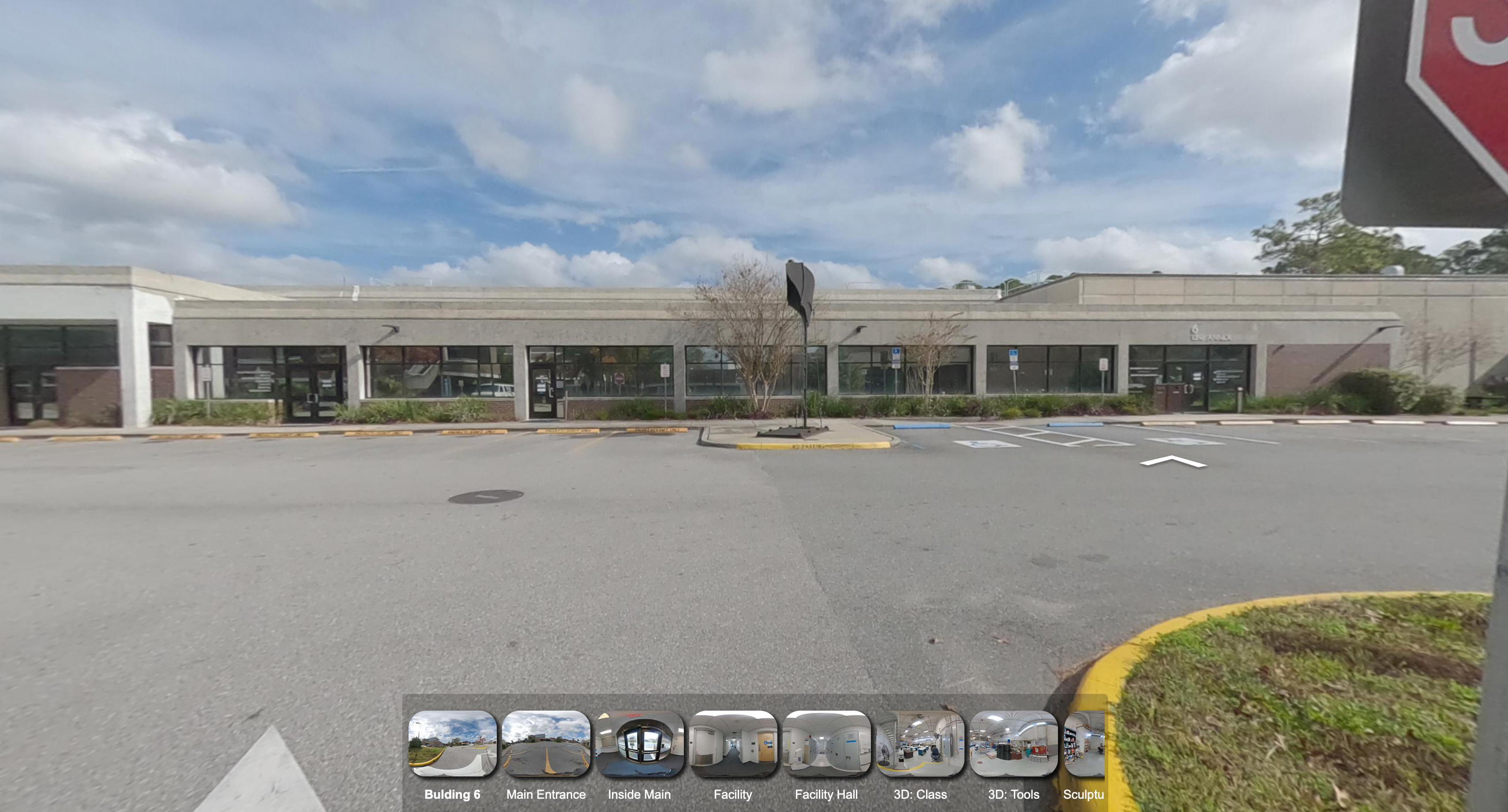 Preview image for the Building 6 Sculpture virtual tour.