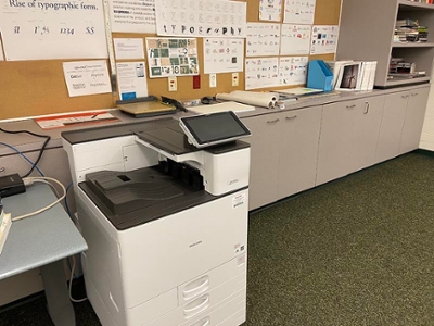 graphic design classroom printer