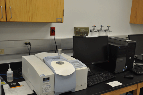 Perkin Elmer Spectrum One FTIR machine