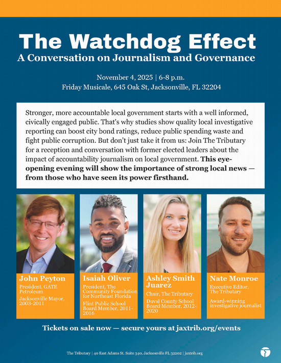 Flyer of speaking event 