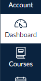 All Courses button in Canvas.