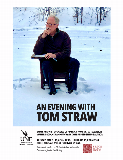 An Evening with Tom Straw Flyer 