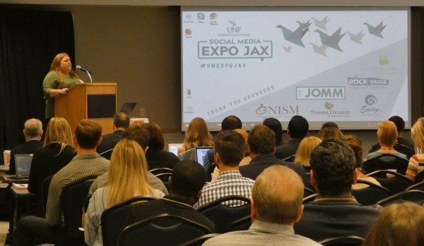 Dr.-Margaret-Stewart-opens-Social-Media-Expo-Jax