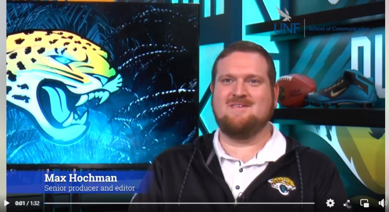 Max Hochman works for the Jacksonville Jaguars. 