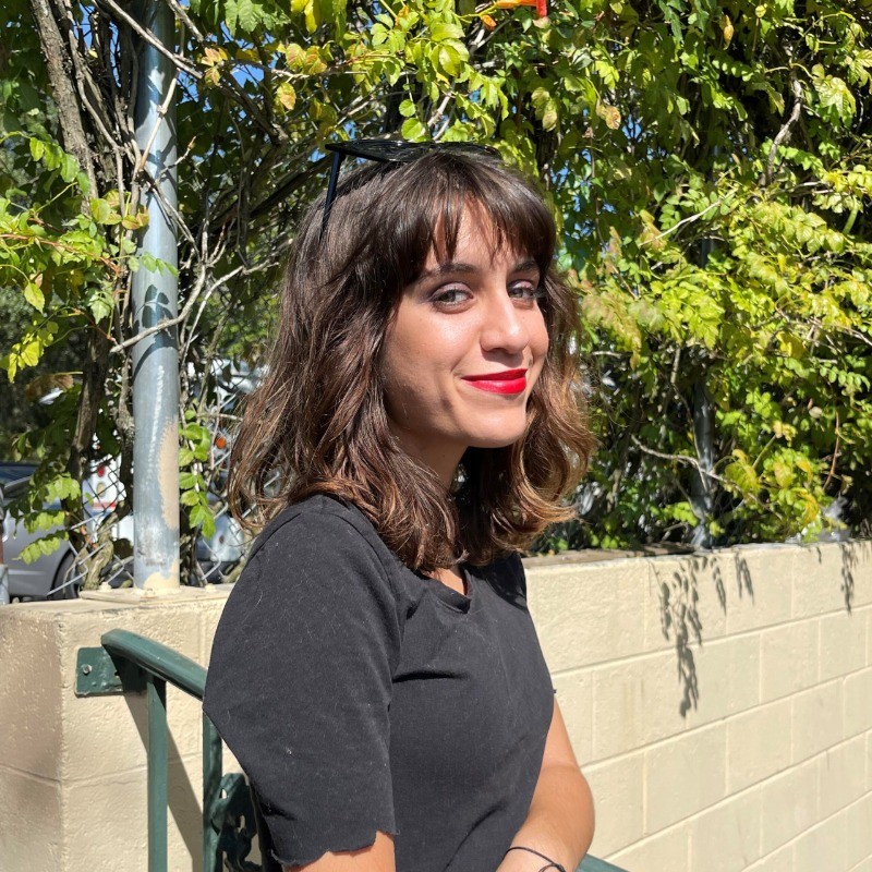 Carissa Marques outside in the sun.