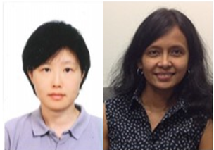 Headshots of Drs. Junga Kim and Tulika Varma.