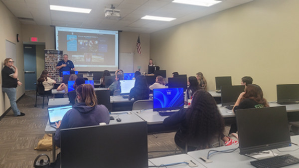 Project Cold Case - Students in Classroom 