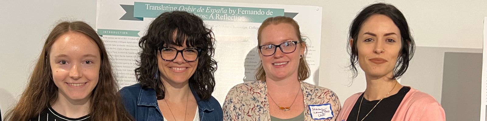 Spanish Students at 2022 DHI Digital Projects Showcase