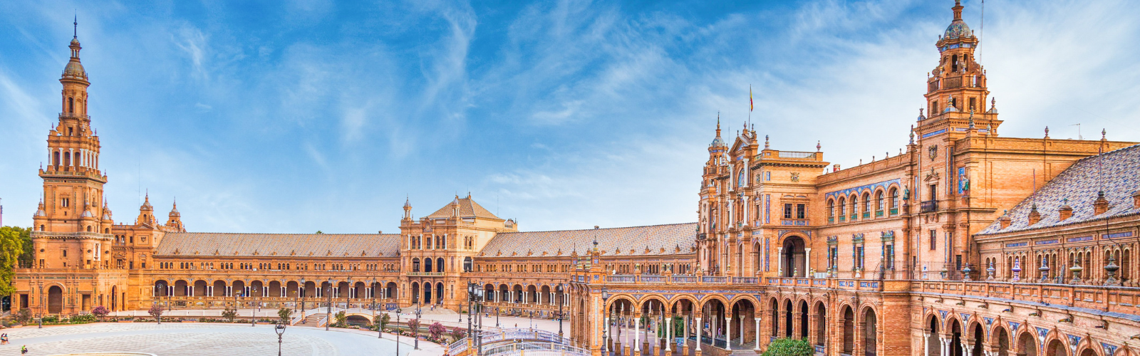 Spain Square in Seville, Spain