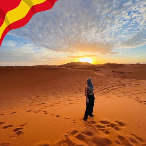 UNF student in Spain