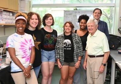 Jim Van Vleck and COAS Students