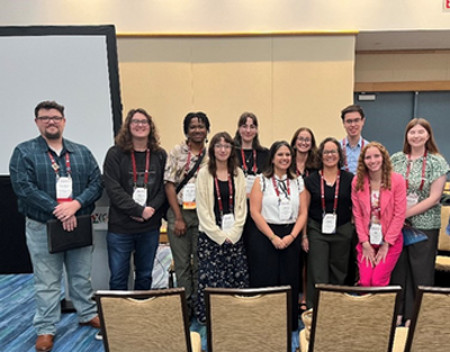 UNF Anthropology students and faculty.