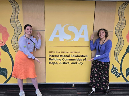 UNF Sociology students at ASA. 