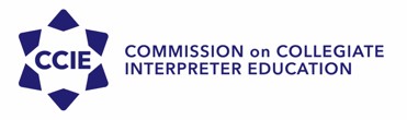 Commission on collegiate interpreter education - logo