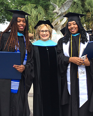 MS Interpreting Graduates in Regalia