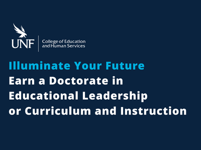 Illuminate your future, earn a doctorate in educational leadership or curriculum and instruction