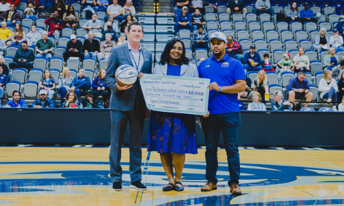 JPEF check presentation at unf mbb