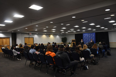 students in the Truist career readiness event