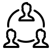 engagement with others icon