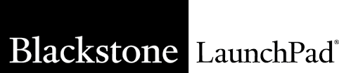 Blackstone LaunchPad logo in black and white