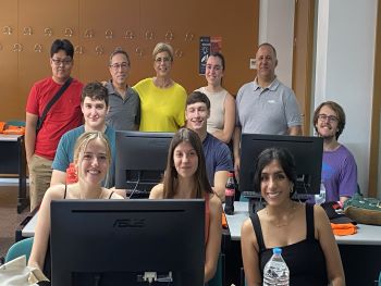 Students of Alliance, Spain in a classroom