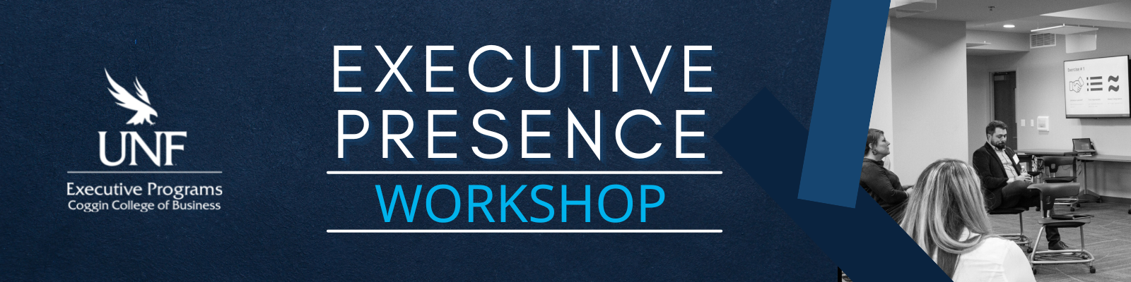 UNF executive programs Coggin college of business executive presence workshop hosted by dr. lakshmi goel