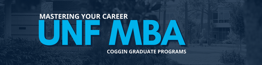 mastering your career text  above UNF MBA Coggin Graduate Programs below