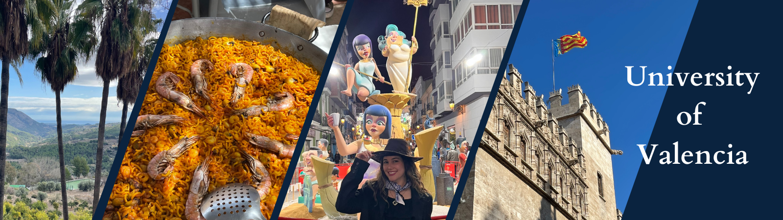 Pictures of Scenery, Food, Festival and UNF Student at Valencia, Spain.