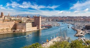 building and river in Marseille
