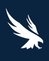 navy box with white osprey
