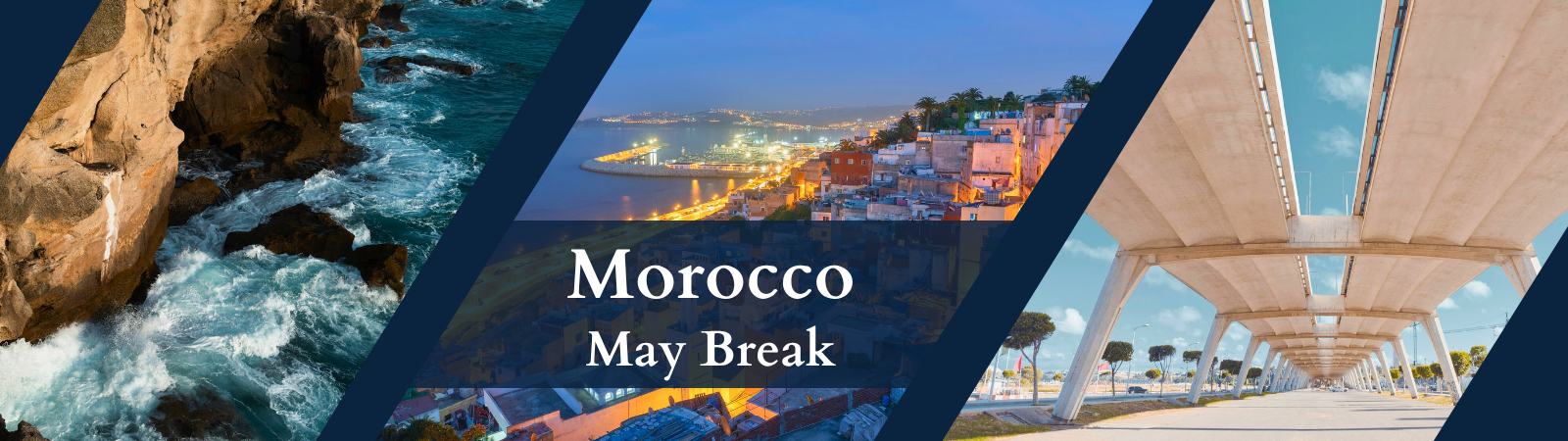 images of Rabat, Tangier, and Casablanca, Morocco
