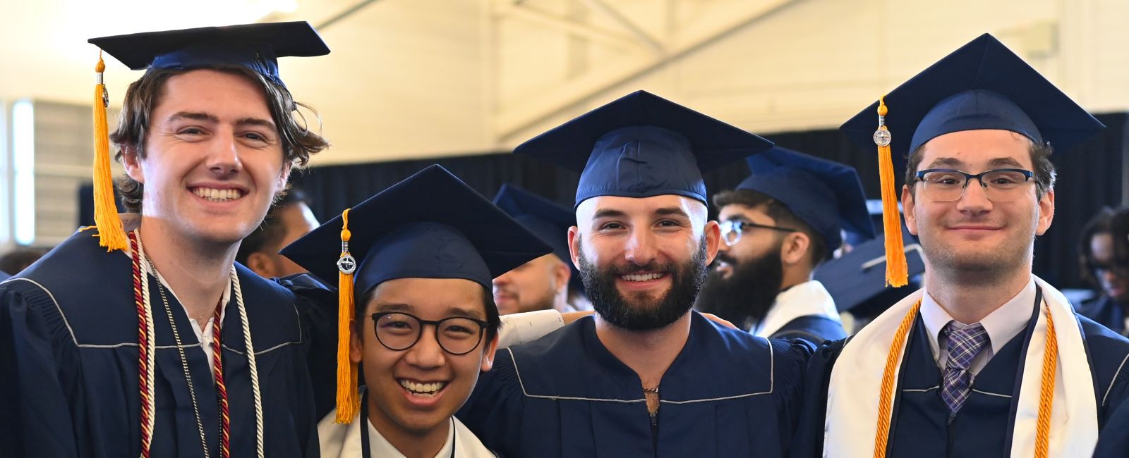 undergrad friends smiling