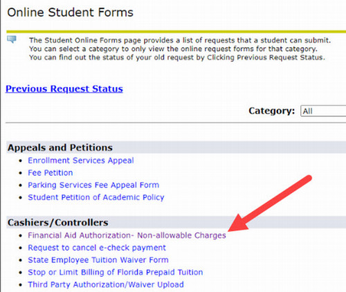 non-allowable charges