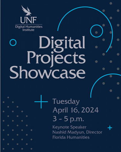 Digital Projects Showcase. April 16, 2024, Keynote Speaker Nashid Madyun