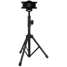 Black tablet tripod stand