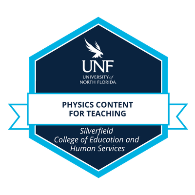 Physics Content for Teaching Badge