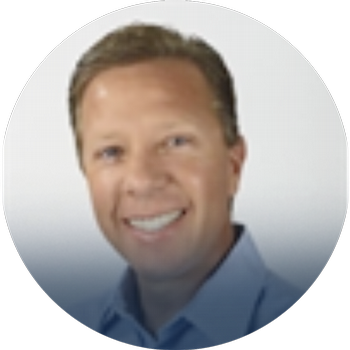 Professional headshot of Dr Chris Baynard with white background.
