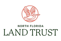 North Florida Land Trust logo featuring a stylized bird in flight.