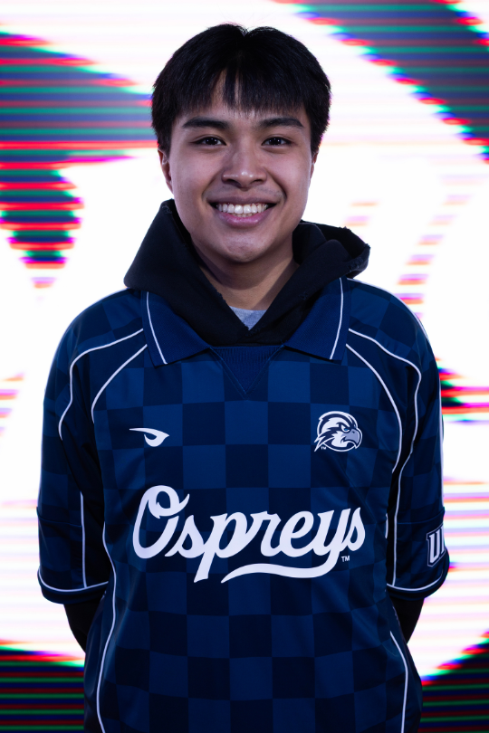 Justin Tuazon for Overwatch Varsity wearing a UNF Esports jersey