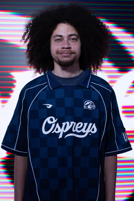 Nicholas Knowles for Overwatch Varsity wearing a UNF Esports jersey