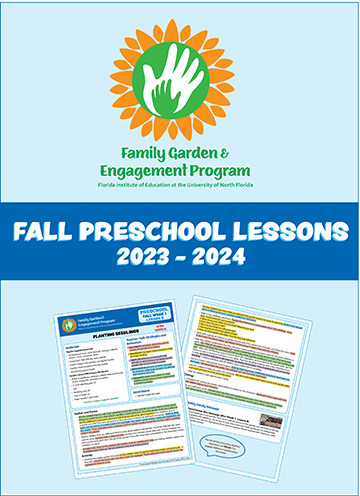 Cover of the family garden preschool lessons