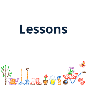 lessons and garden tools