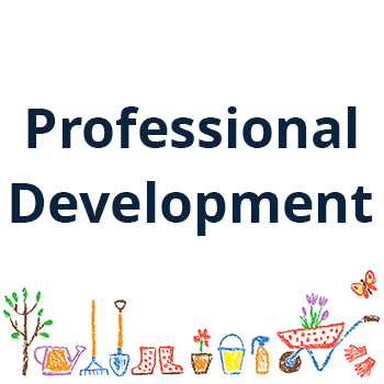professional development with garden tools